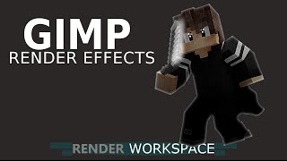 [Tutorial]Gimp Render Effects(minecraft)