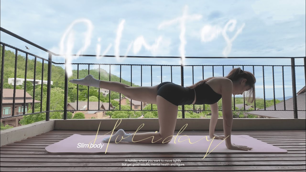 20 MIN easy Pilates | Slim body without jumping 🧘🏻☀️ ทำทุกวันได้หุ่นนางแบบ