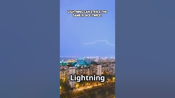 Lightning Can Strike the Same Place Twice! Myth Busters