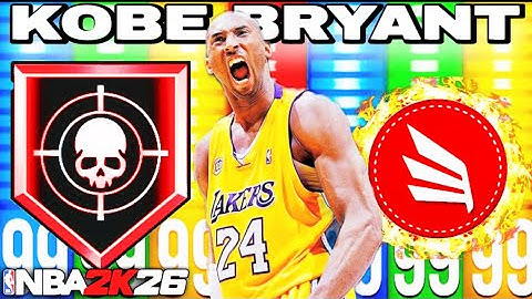 NBA 2K26 NEXT GEN - MY NEW NO WEAKNESS KOBE BUILD FOR SEASON 2 IS INSANE!!! (MUST WATCH)