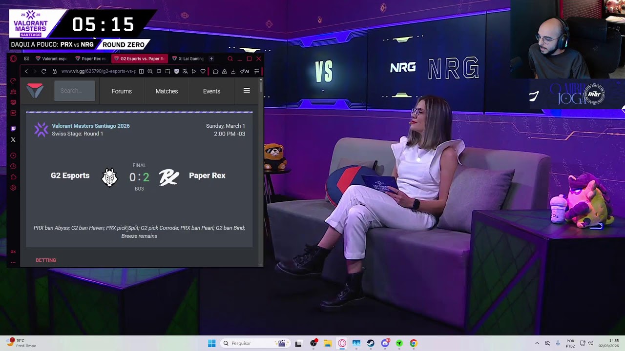 MIBR Sacy / DEADLOCK PRÉ MASTERS SANTIAGO / !mibr !pix