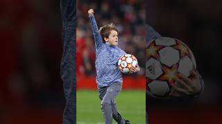 A Kid Who Stole The Ball From The Pitch