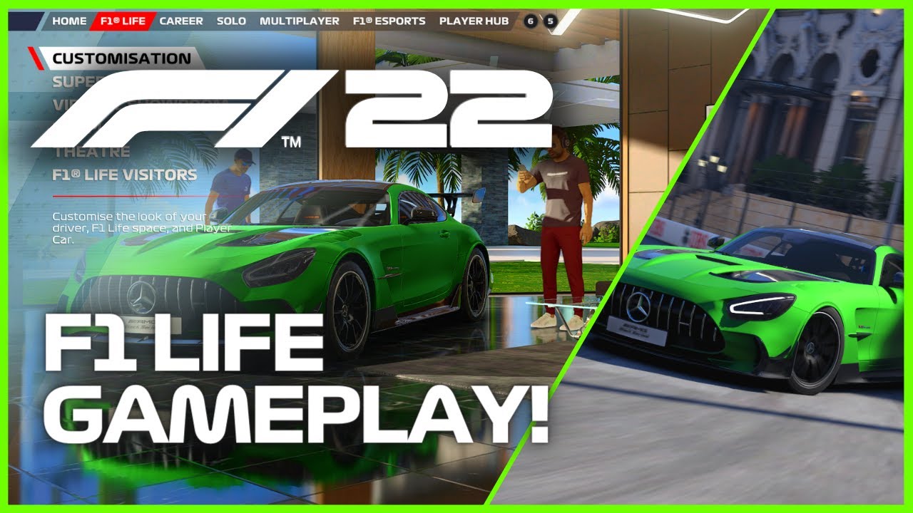 F1 22 Game F1 Life, Supercars and Customisation First Look! (My Place, Pirelli Hotlaps Gameplay)