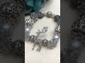Snow Dream Stretch Bracelet #diyjewellerymaking