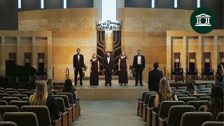 Plnu’s concert choir performs dirshu adonai at congregation beth
israel synagogue, san diego’s oldest jewish congregation. composed
by juilliard graduate ken...