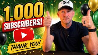 From Single Dad to 1,000 Subscribers...THANK YOU!