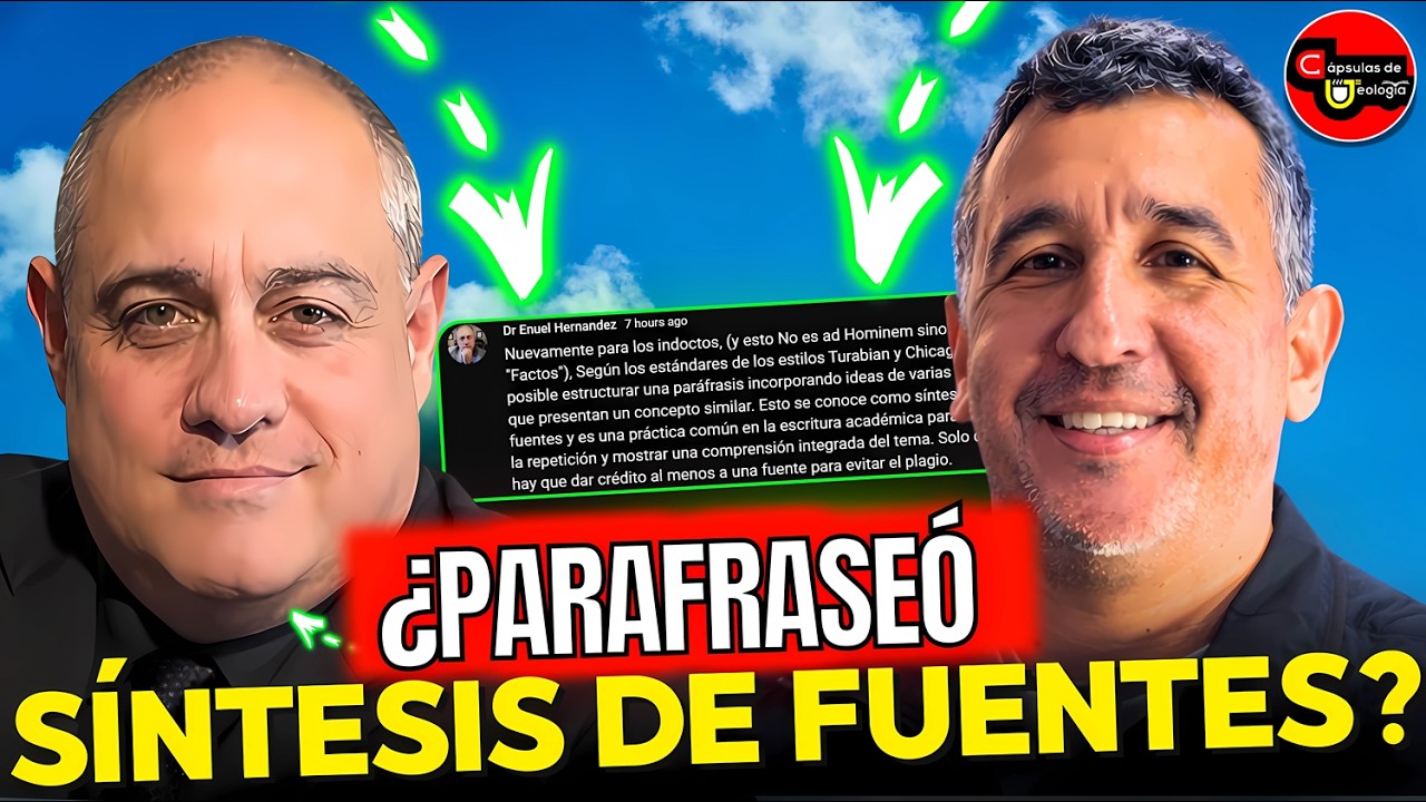 ¡𝐄𝐥💊𝐑𝐞𝐬𝐩𝐮𝐞𝐬𝐭𝐀𝐙𝐎💊! ¿Enuel Hernández parafraseó síntesis de fuentes?
