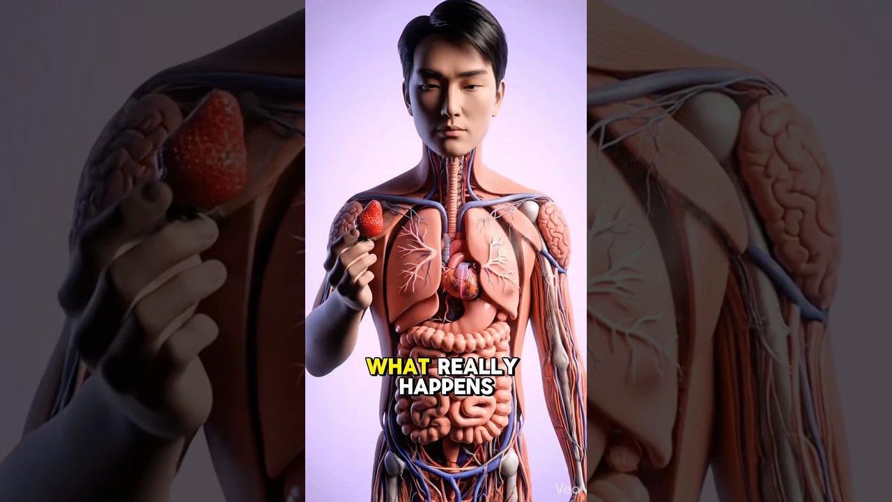 Strawberry Enters Body… INSANE! 🤯 