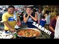 FILIPINO STREET FOOD STYLE SOUP FULL OF MEAT (IloIlo City Night Life)