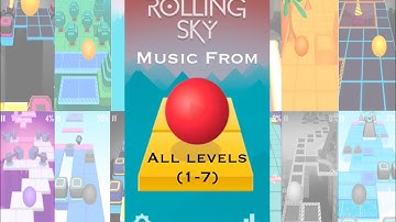 Rolling sky music, level 1-7