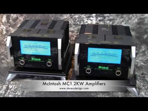 Stereo Design McIntosh MC1.2KW Mono Amplifiers in HD