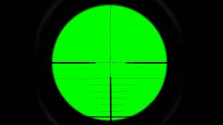 Scope Sniper Green Screen