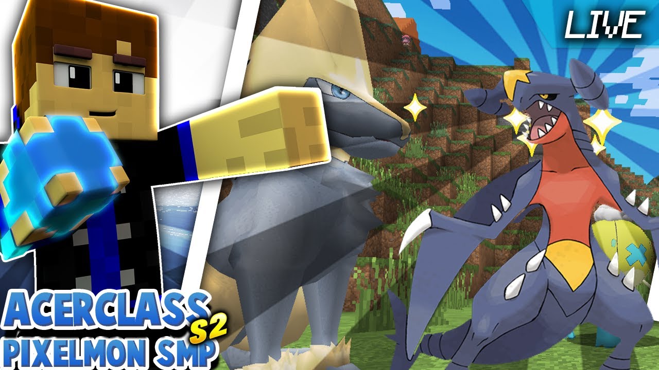 Minecraft: Pixelmon ACer SMP - S2E16 - FULL SHINY TEAM EVOLUTIONS AND LEVEL GRINDS W/PotteryTNT