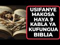 USITHUBUTU KUFANYA MAMBO HAYA 9 KABLA HUJAFUNGUA BIBLIA LA 6 NA 8 LITAKUTISHA