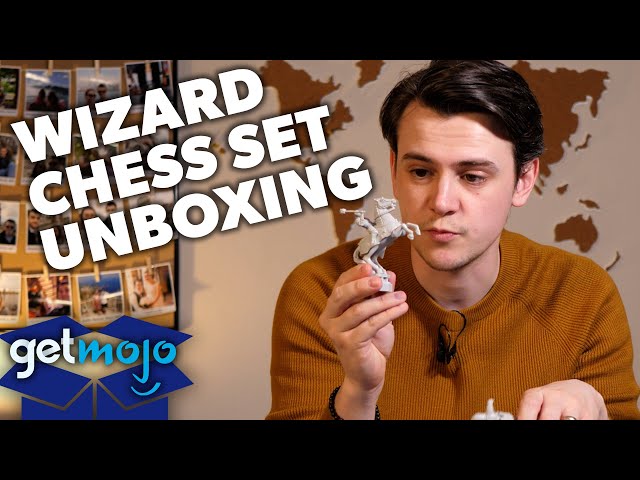 Noble Collection Harry Potter Wizards Chess Unboxing 