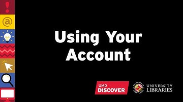 Using Your Account