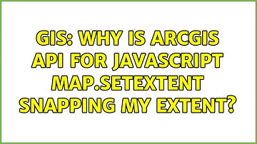 GIS: Why is ArcGIS API for JavaScript Map.setExtent snapping my extent?
