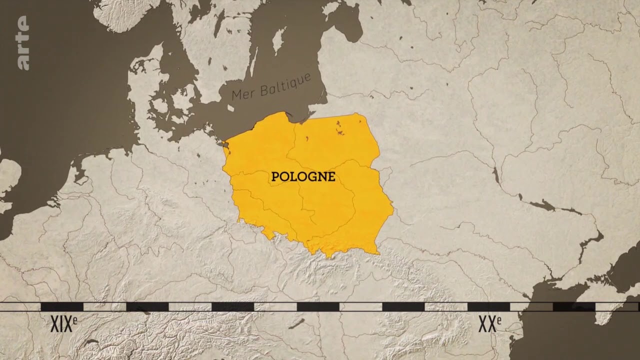 L'évolution des frontières de la Pologne de 1939 à 1945 - YouTube