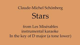 Stars - Karaoke for low voice