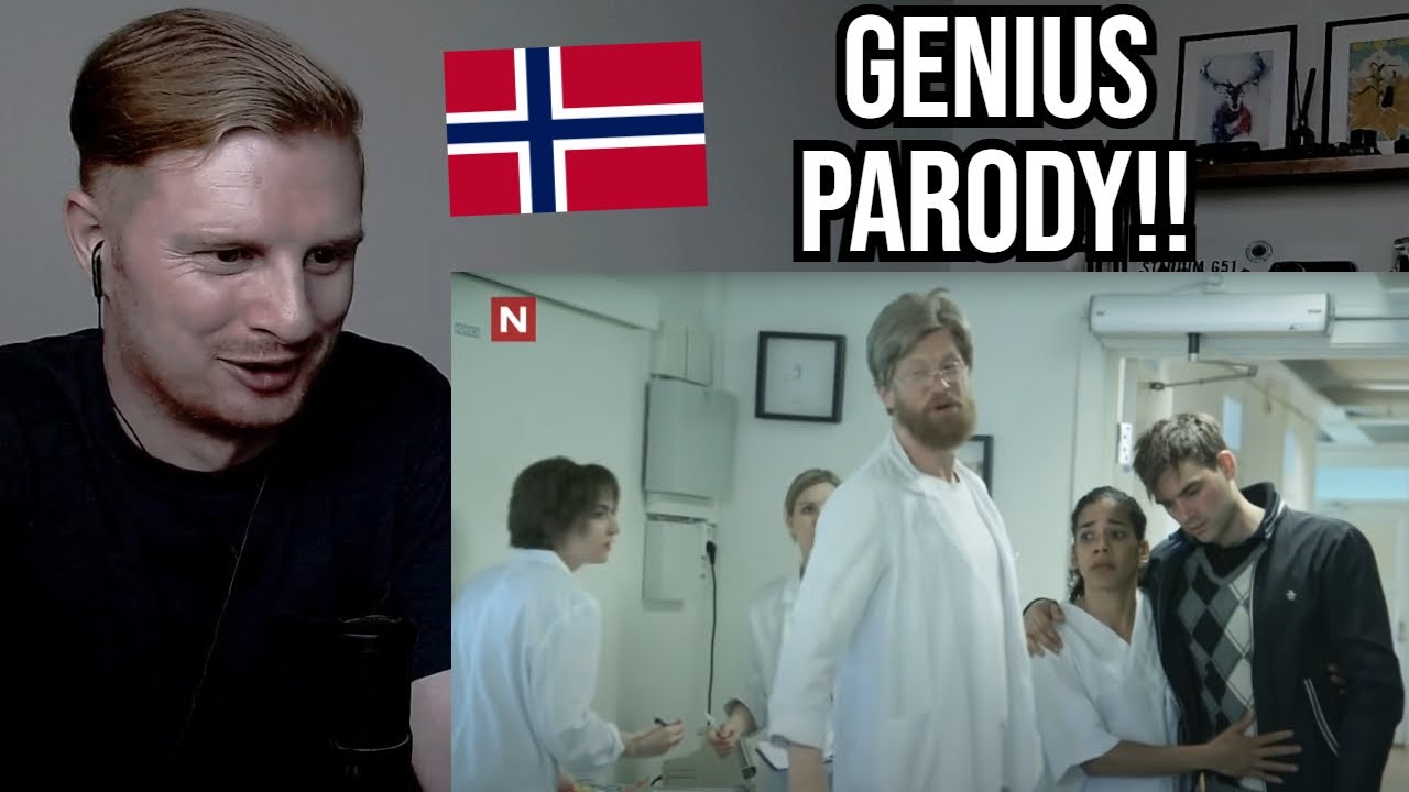 Reaction To En helt vanlig dag - Pjusk mann (Norwegian Comedy)