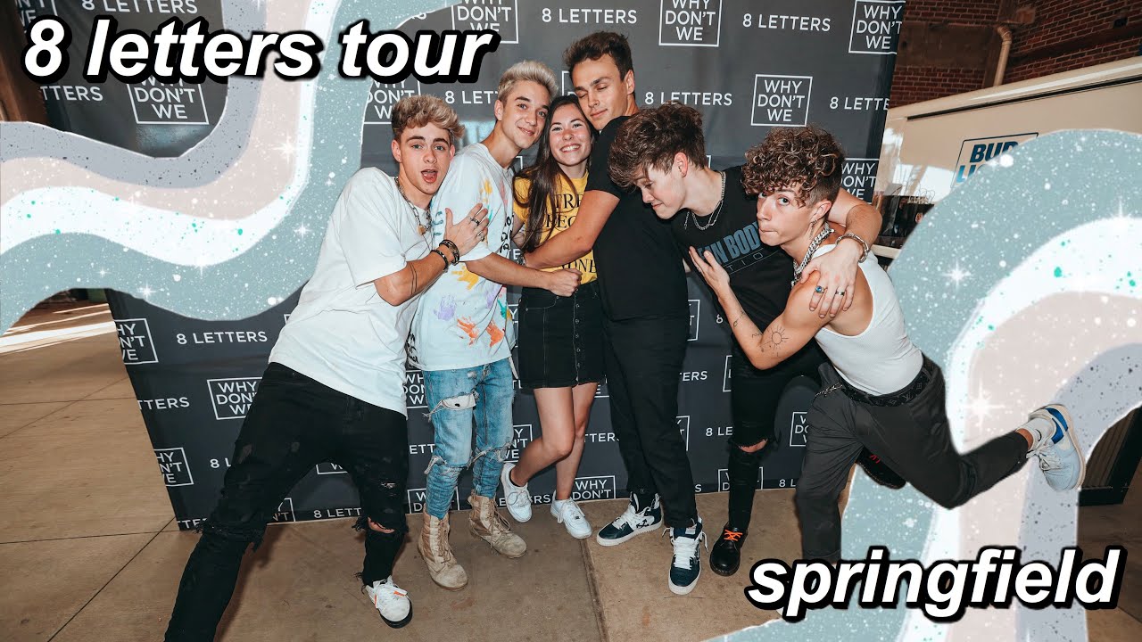 meeting why don’t we 8 letters tour springfield - YouTube