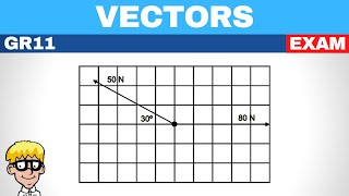 Vectors grade 11 exam questions