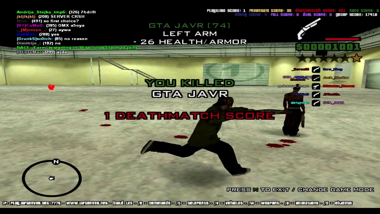 SA:MP Uif duel sawn off