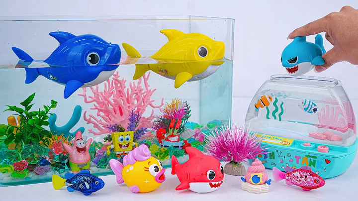 Toy asmr 🐡 Zuru Robo Alive Aquarium Playset ASMR Satisfying with Unboxing No Talking | Review Toys