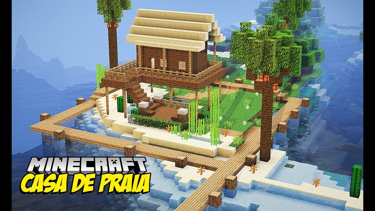 Algumas das melhores mansões e casas de praia do mundo de Minecraft - Blog  de esportes e jogos de computador