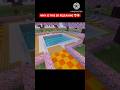 Why this minecraft pool is smooth💀 #shorts #minecraft #gaming #viral