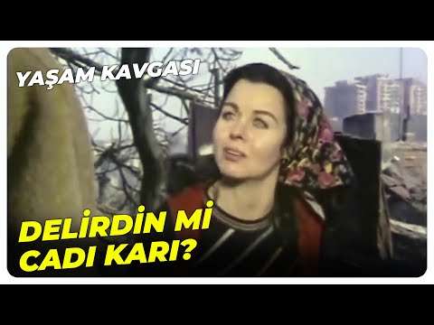 Bizimki Alman Karısı ile Oturuyormuş! | Yaşam Kavgası - Fatma Girik Eski Türk Filmi