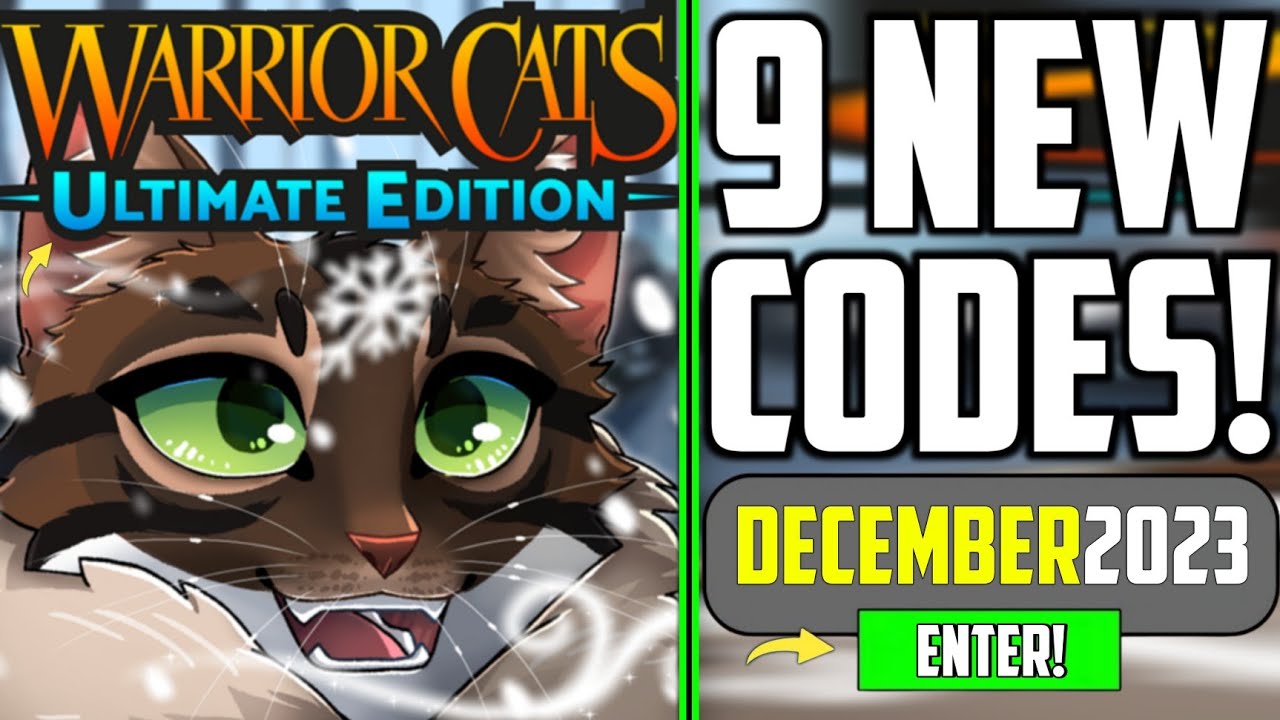 ✨UPDATE✨WARRIOR CATS ULTIMATE EDITION CODES - WARRIOR CATS CODES 2023 -  WCUE CODES 