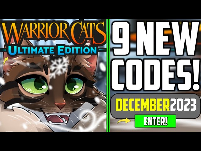 2022) How to Use * Warrior Cats * Codes  Latest & Valid Warrior Cats  Ultimate Edition Codes 