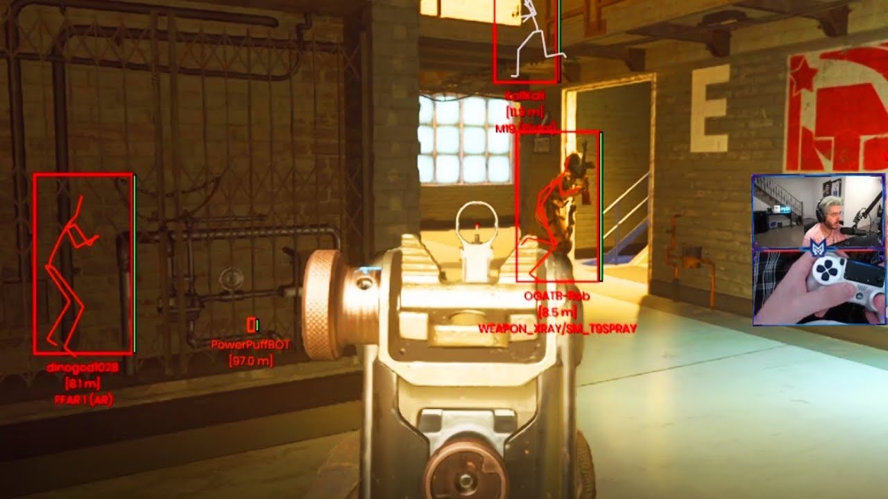 Streamer muTeX Exposed for hacking in call of duty Warzone ￼