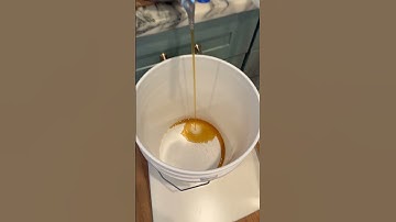 Maple Syrup Filtering