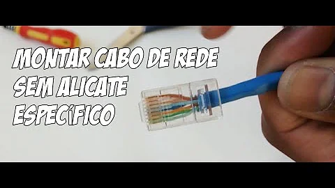 Como resolver o problema do cabo ethernet?