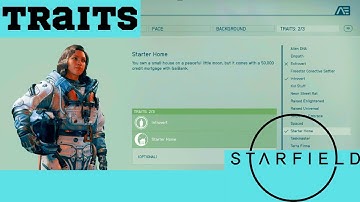 NEW TRAIT SYSTEM IN STARFIELD - What does it add to the game?