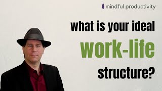 integrated vs separated work-life structure