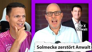 Anwalt Solmecke zerlegt den Anwalt von Mr. X