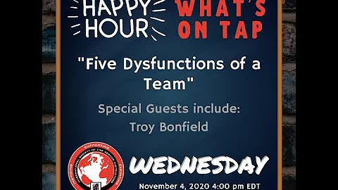 ISFSI Happy Hour: Five Dysfunctions of a Team