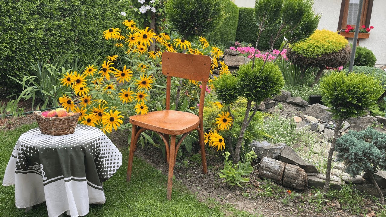 ЗАТИШОК В САДУ. КОМФОРТНІ КУТОЧКИ ДЛЯ ВІДПОЧИНКУ.