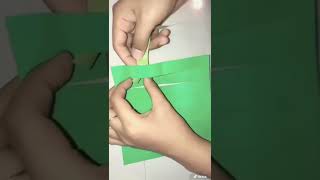 Cara membuat ayaman ketupat dari kertas origami