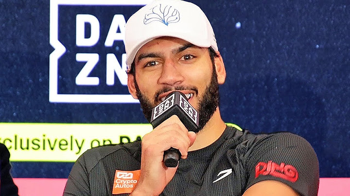 Hamzah Sheeraz CALLS OUT CANELO at Post fight Press Conference after KO WIN vs Berlanga