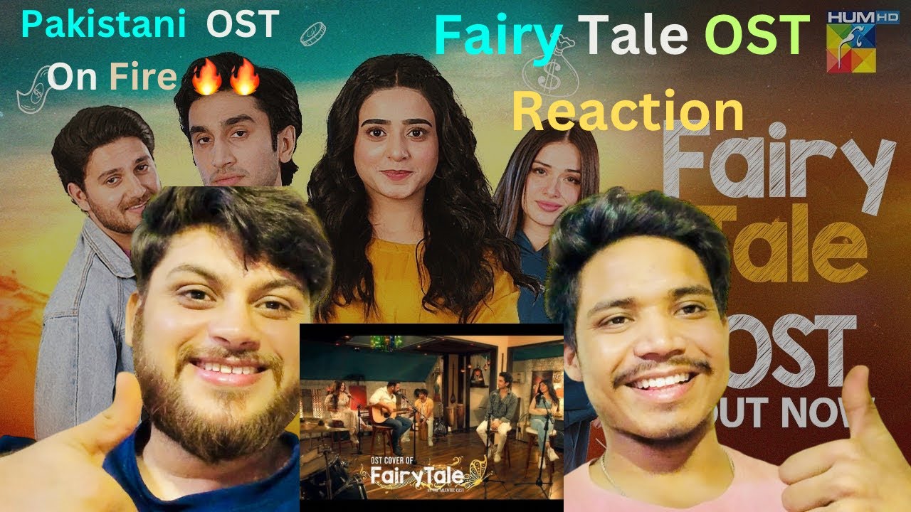 Zaim Raja 🇮🇳Indian React On Fairy Tale Ost Season 1 Saher Khan & Hamza Sohail ...