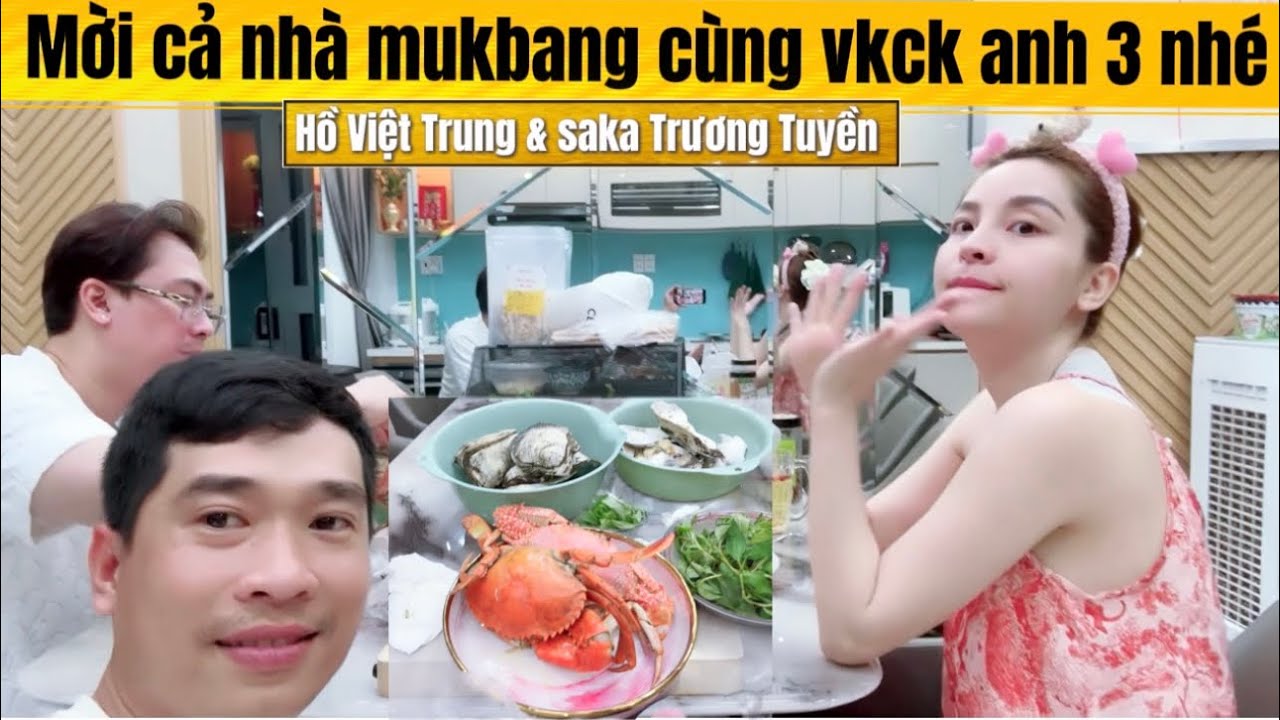 Mời cả nhà mukbang cùng vkck anh 3 nhé #hoviettrung #sakatruongtuyen ❤️❤️