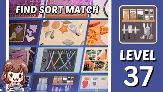 Find Sort Match Level 37 Walkthrough