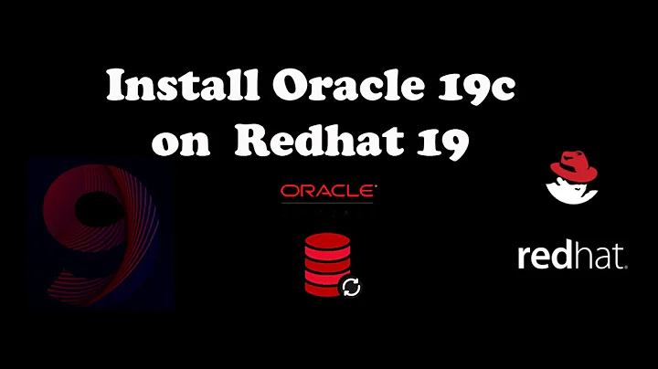 Install Oracle19c on Redhat 9
