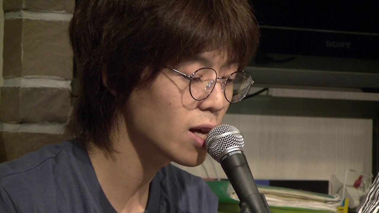 ルカ（置時計）「メモリーグラス・BLUE LETTER・歌人・冷たい雨が降っている」フォークのすすめVol.2 '17.8.12⑦/7