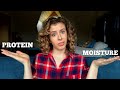 Protein vs moisture how to build a balanced styling routine for healthy curly hair  all hair types