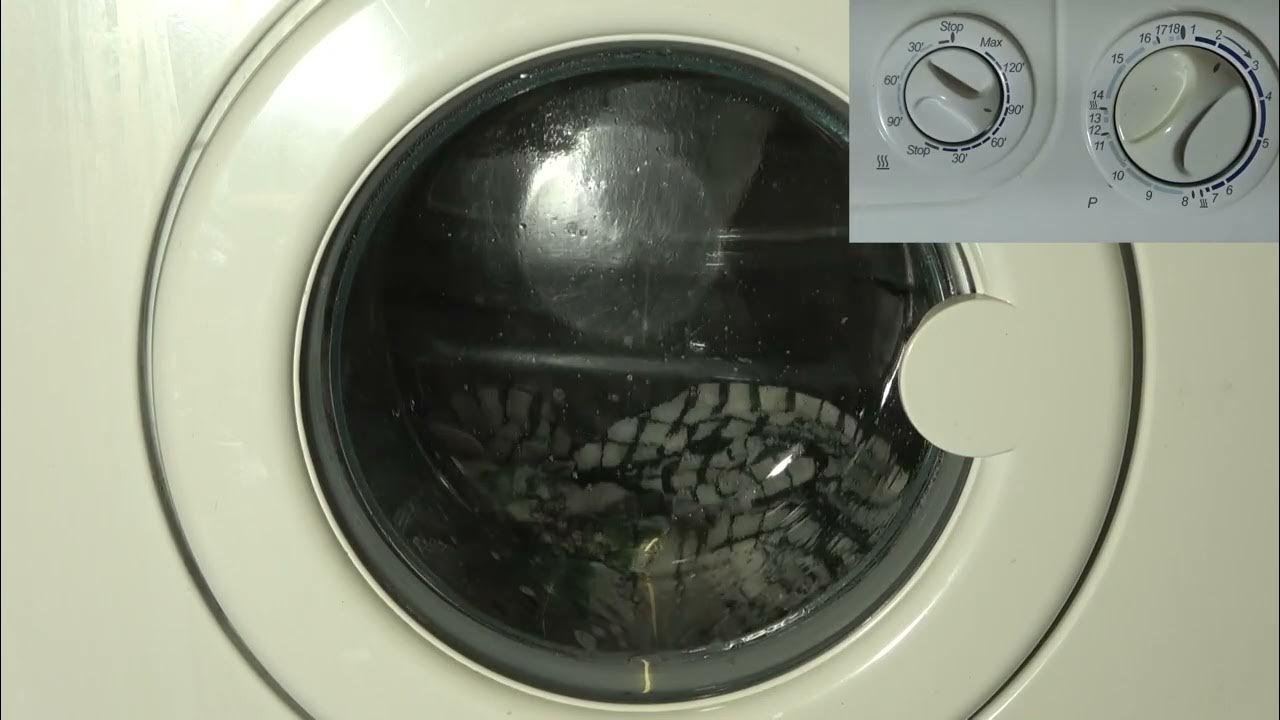 Cotton main wash 95'c CDA (Siltal) washer dryer YouTube